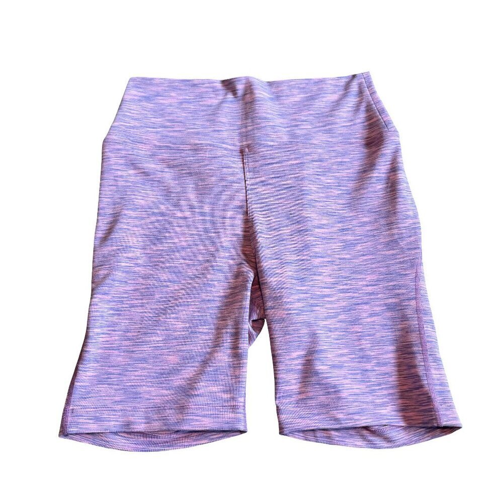 Outdoor Voices Purple Pink High Waisted Shorts Leggings Workout Size Medium